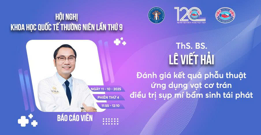 Bác sĩ Hải Lê vinh dự trở thành Báo cáo viên của Hội nghị Khoa học Quốc tế thường niên (HPASS) lần thứ 9