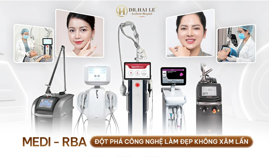 Công nghệ trẻ hóa Medi-RBA tác động đa tầng da, kích hoạt collagen – elastin từ gốc