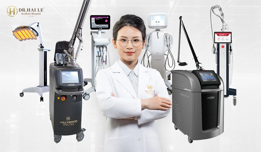 PicoSure Pro ứng dụng xung pico giây giúp phá vỡ sắc tố nám chính xác mà không tổn thương da lành
