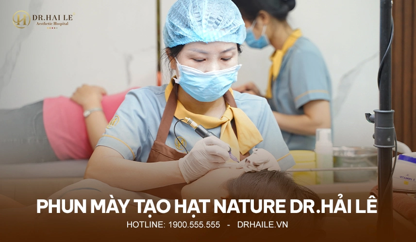 Phun mày công nghệ mới, không lộ dấu thẩm mỹ