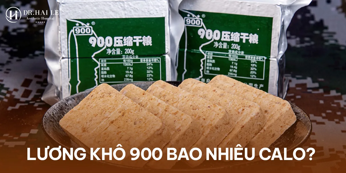 Lương khô 900 bao nhiêu calo?