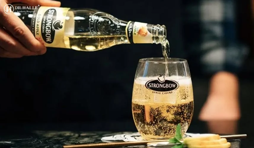 Một chai Strongbow thể tích 330ml cung cấp trung bình từ 90 đến 100 calo tùy thuộc vào từng hương vị cụ thể