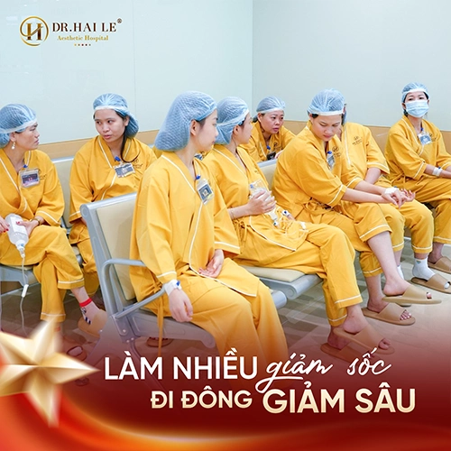 Khách hàng đến Dr.Hải Lê làm nhiều được thêm ưu đãi