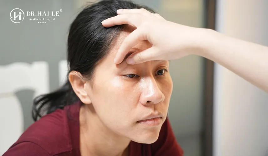 Đánh giá cắt mí mắt hỏng có sửa được không là bước chẩn đoán cận lâm sàng để xây dựng phác đồ chuẩn y khoa.