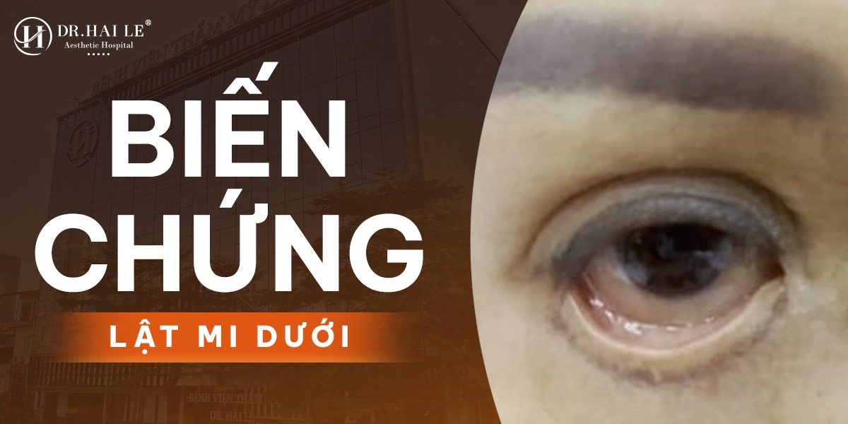 Sửa mí mắt dưới không đẹp phải làm thế nào?