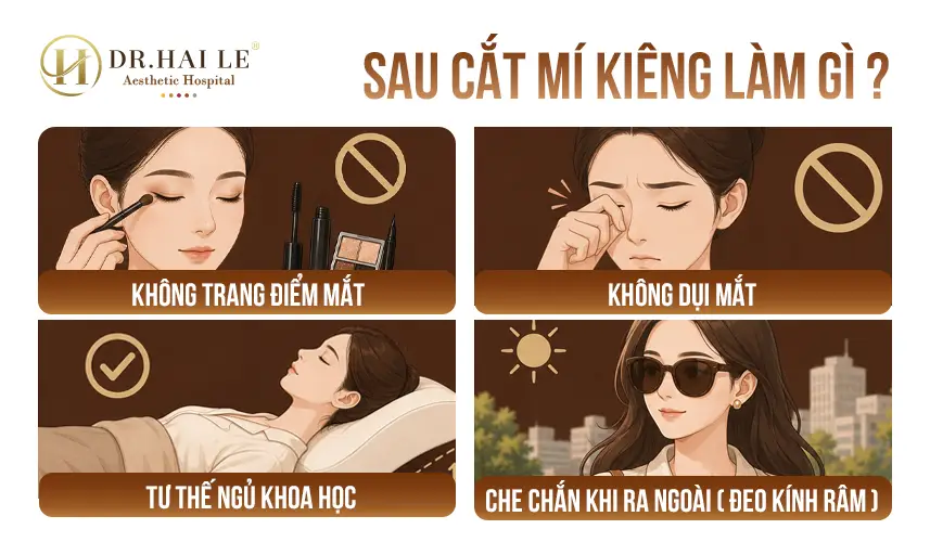 sau cat mi kieng lam gi ngoai han che tra sua