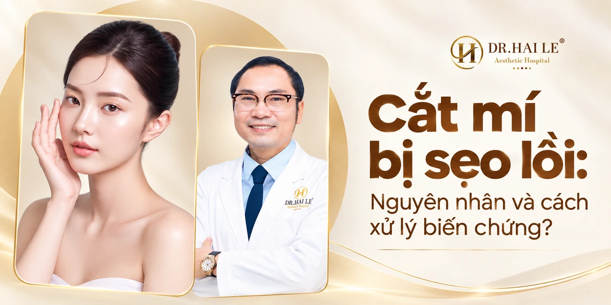 Cắt mí bị sẹo lồi: Nguyên nhân và cách xử lý biến chứng?