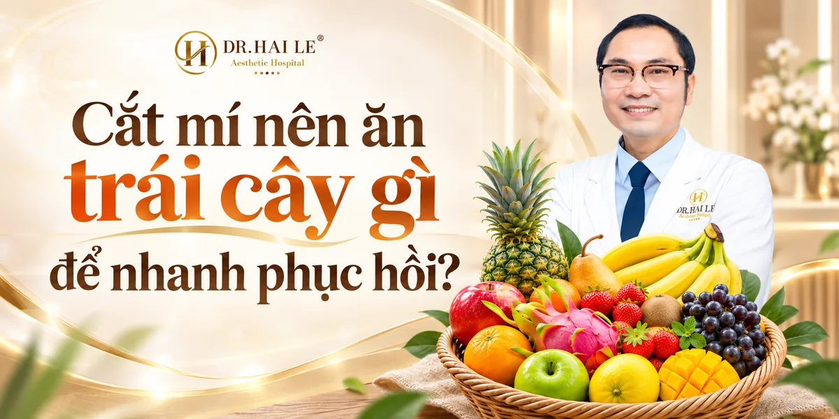 Cắt mí nên ăn trái cây gì để nhanh phục hồi?